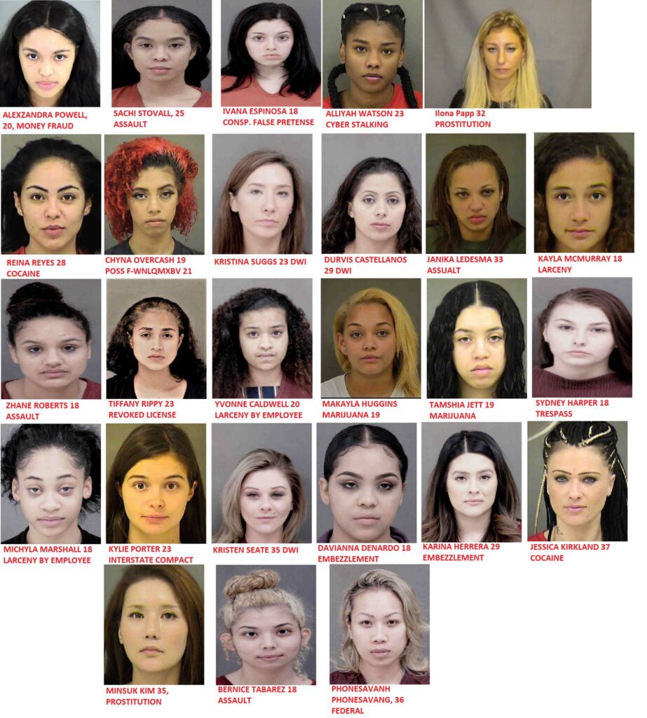 MISS JAIL HOUSE 2018? PRETTY LADIES GET ARRESTED TOO