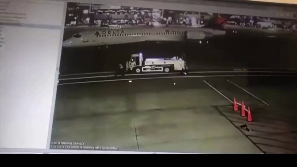 Airport Employee Hit
