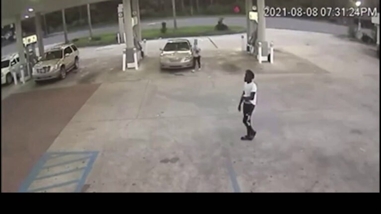 GAS STATION BODY SLAM.