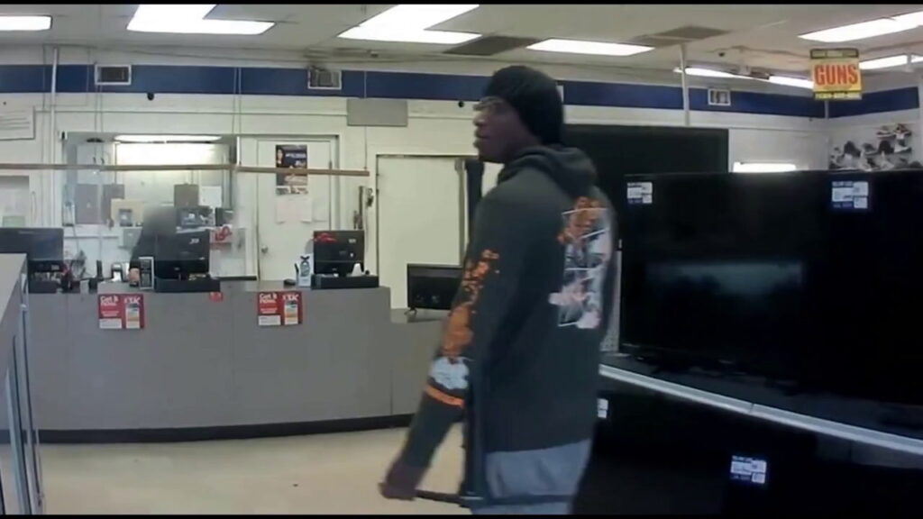Pawn Shop Robbery Axe